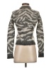 ALLSAINTS Animal Print Gray Turtleneck Sweater Size XS - photo 2