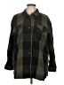 Lucky Brand Plaid Green Coat Size L - photo 1