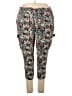 Ann Taylor LOFT 100% Viscose Floral Blue Cargo Pants Size 18 - photo 1