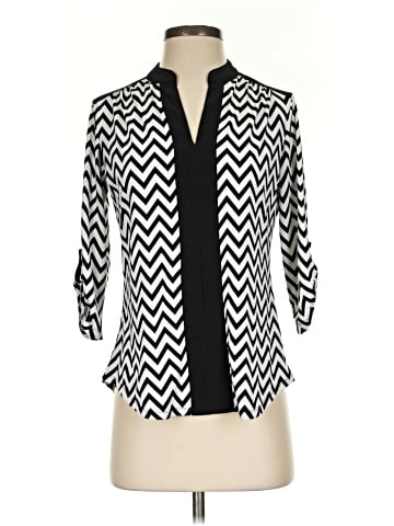 Perseption Concept 3/4 Sleeve Blouse (view 1)