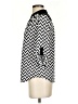 Perseption Concept Chevron-herringbone Black 3/4 Sleeve Blouse Size S (petite) - photo 5
