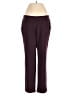 Purejill Solid Burgundy Active Pants Size S - photo 1