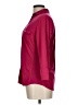 J. McLaughlin Burgundy 3/4 Sleeve Blouse Size L - photo 5