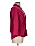 J. McLaughlin Burgundy 3/4 Sleeve Blouse Size L - photo 4