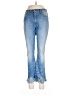 PRPS Chevron-herringbone Blue Jeans Size 30 waist - photo 1