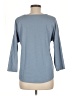 Assorted Brands Blue 3/4 Sleeve Top Size M - photo 2