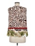 Christopher & Banks Brown Sleeveless Blouse Size M - photo 2