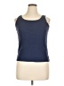 Avenue 100% Cotton Blue Tank Top Size 14 - photo 1