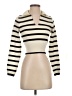 Cider Stripes Ivory Turtleneck Sweater Size XS - photo 1