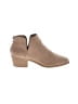 Express 100% Leather Tan Ankle Boots Size 9 - photo 1