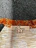 Les Serein Brown 3/4 Sleeve Blouse Size M - photo 4