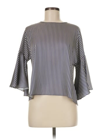 Iris & Ink 3/4 Sleeve Blouse (view 1)