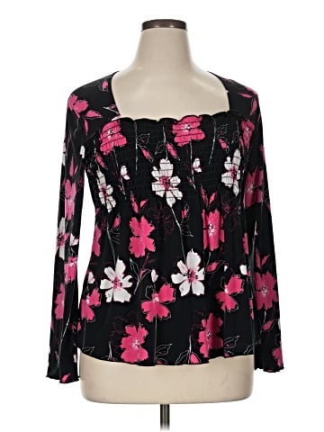DressBarn Long Sleeve Blouse (view 1)