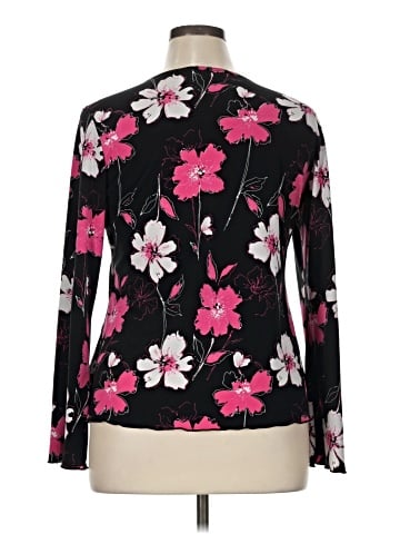 DressBarn Long Sleeve Blouse (view 2)