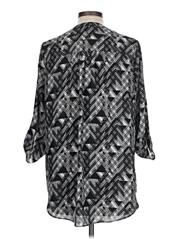 Decree 3/4 Sleeve Blouse (view 2)