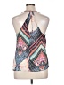 Lavender Brown Teal Sleeveless Blouse Size XL - photo 2