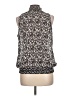 Serenade 100% Polyester Silver Sleeveless Blouse Size L - photo 2