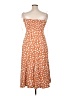Lulus 100% Polyester Orange Casual Dress Size XL - photo 2