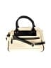 Boulevard Color Block Ivory Leather Satchel One size - photo 1