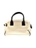 Boulevard Color Block Ivory Leather Satchel One size - photo 3