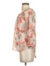 LC Lauren Conrad 100% Polyester Orange 3/4 Sleeve Blouse Size XS - photo 5