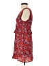 Nightwalker 100% Polyester Print Red Casual Dress Size S - photo 5