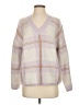 Rails Plaid Purple Pullover Sweater Size S - photo 1