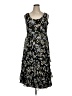 MICHAEL Michael Kors Floral Black Cocktail Dress Size XL - photo 1