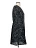 All:Row 100% Polyester Graphic Black Casual Dress Size S - photo 4