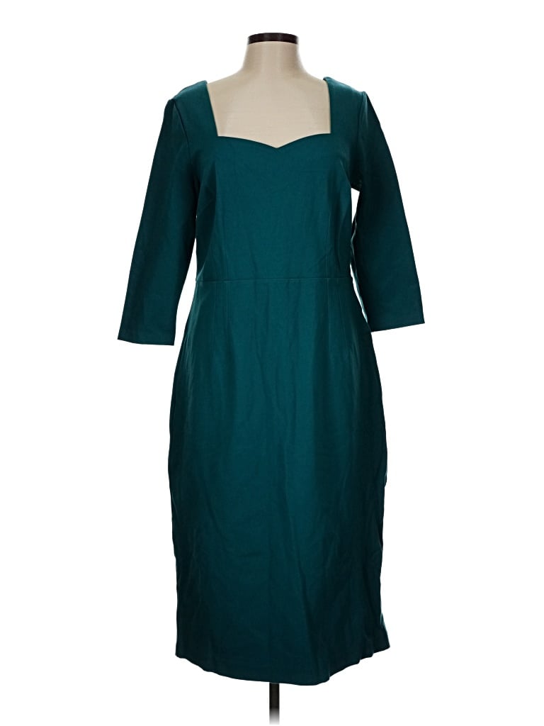Pre-owned Boden Casual Dress In Teal