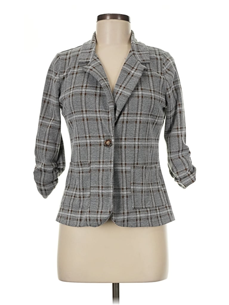 Pre-owned Originality Blazer Jacket In Gray