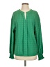 Dokotoo Green Long Sleeve Blouse Size S - photo 1