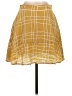 Harlyn Plaid Yellow Casual Skirt Size S - photo 2