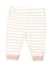 Threads 100% Cotton Stripes Pink Casual Pants 0-3 MO / 3 MO - photo 2