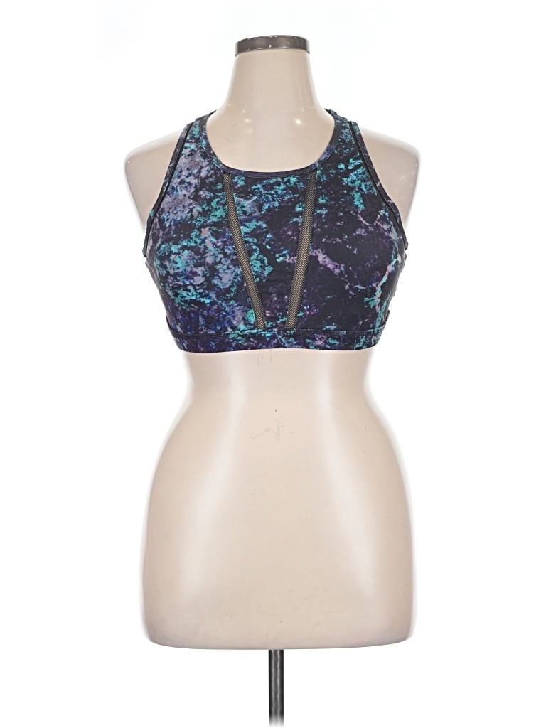 Pre-owned Fabletics Tank Top Blue Halter Neckline Tops
