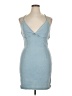 Shein Blue Cocktail Dress Size XL - photo 1