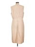 Roolee Solid Tan Casual Dress Size L - photo 2