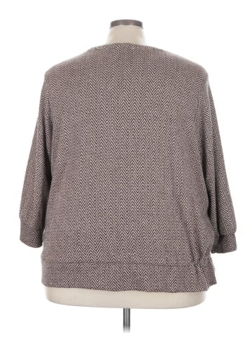 Como Blu 3/4 Sleeve Top (view 2)