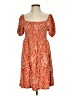 Roxy Paisley Orange Casual Dress Size XS (estimated) - photo 1