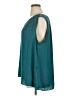 Jennifer Lopez Teal Sleeveless Blouse Size 1X - photo 5