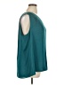 Jennifer Lopez Teal Sleeveless Blouse Size 1X - photo 4