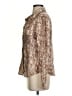 Jennifer & Grace 100% Polyester Metallic Brown Long Sleeve Blouse Size S - photo 5