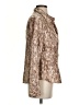 Jennifer & Grace 100% Polyester Metallic Brown Long Sleeve Blouse Size S - photo 4