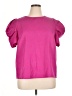 Shein Curve 100% Polyester Pink Short Sleeve Top Size 14 Plus (1) - photo 1