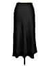 Unbranded 100% Polyester Solid Black Casual Skirt Size M - photo 2