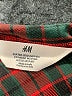 H&M Plaid Red Skirt Size 10 - photo 3