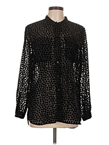 IMNYC Isaac Mizrahi Long Sleeve Blouse (view 1)