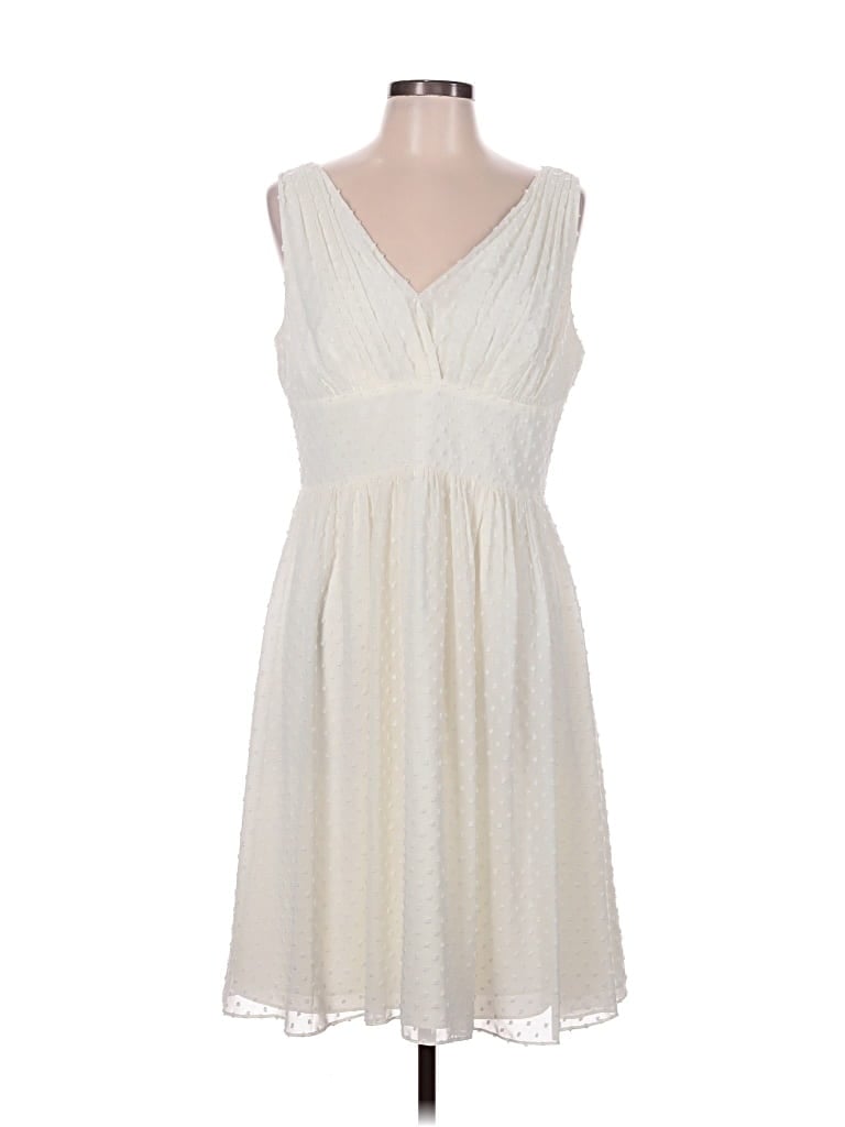 Pre-owned Jcrew Cocktail Dress In Ivory