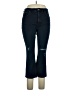Express Hearts Blue Jeans Size 14R - photo 1