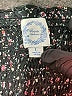 Blue Rain 100% Polyester Polka Dots Black Casual Dress Size L - photo 7